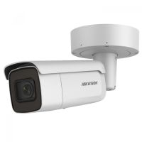 Marchio: HIKVISION. Articolo: DS-2CD2685FWD-IZS. IR camera IP da esterno/interno IP67 con sensore CMOS progressivo 1/2.5”, risoluzione 8Mp con 20Fps, compressione H.265+/H.265/H.264+/H,264/MJPEG, ottica varifocale motorizzata 2.8-12mm, luminosità 0.01Lux ƒ1.2, led IR portata 50mt, porta LAN 10/100, 1 slot SD-Card per brevi backup, 1 ingresso e 1 uscita audio, privacy mask, WDR(120dB), 3D/DNR, ROI, alimentazione 12Vdc o PoE IEEE802.3af massimo 17W, in dotazione staffa di fissaggio e software, Smart Features (Line Crossing detection, Intrusion detection, Unattended baggage, Face Detection, Object Removal),Ezviz Cloud & Hik-Connect