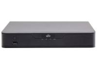 Marchio: UNIVIEW. Articolo: NVR301-08-P8. NVR 8 canali IP PoE di tipo Embedded, 8 canali IP fino a 8 MegaPixel, 1 Interfaccia SATA, Banda in ingresso 60Mbps, Compressione video H.265&4K, Interfaccia di rete 1 RJ-45 100M, 1 uscita video HDMI e 1 VGA risoluzione 1920x1080. ONVIF comliant. Allarme 4 ingressi 1 uscita. Audio 1 ingresso e 1 uscita RCA. 3 porte USB2.0. Temperatura di esercizio -10° a +55°. Aliemtazione 48Vdc. 1,25A. Dimensioni L260xP200xH43,6mm. 
