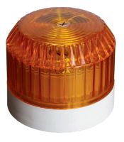 Marchio: COOPER. Articolo: 531044FULL-1003 / CS4482AT. 531044full-1003 lampeggiante con tamper color ambra,base bianca ip54