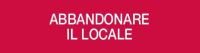 Marchio: COOPER. Articolo: CSA08664W. Pittogramma “ABBANDONARE IL LOCALE” per pannello 5555
