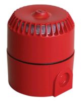 Marchio: COOPER. Articolo: 540503FULL-0403X / CS4461. Sirena 12/24v rossa ip65, 32 toni selezionabili