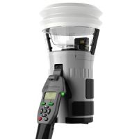 Marchio: NOTIFIER. Articolo: 1001-001 (ACI110). Kit per test dei rivelatori di fumo e calore con display per visualizzazione funzioni, LED bicolore per indicazione fumo/calore ed uno per segnalazione stato test. Comprende 1 capsula per generazione fumo, 2 batterie e un caricatore.