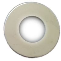 Marchio: NOTIFIER. Articolo: INC-XB (ACI55C). Rondella in policarbonato ABS bicolore bianco/argento per ripetitore ottico INDIC-INC.