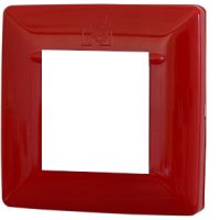 Marchio: NOTIFIER. Articolo: C.P. Cornice per pulsante P700 (modello 12x12 senza logo).