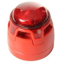 Marchio: NOTIFIER. Articolo: CWSS-RB-S7 (SI 98). Sirena convenzionale rossa con lampeggiante LED rosso, completa di base standard. Ideale per applicazioni dove viene richiesta una duplice segnalazione di allarme. Le nuove sirene sono state progettate con un nuovo design che include: una tromba ripiegata, un led ad alte prestazioni, un’ottica avanzata e un’innovativa lente. Queste caratteristiche consentono al dispositivo di avere un’ottima qualità sonora, una straordinaria copertura omni-direzionale della luce e un bassissimo impatto sui consumi di corrente, garantendo qualità affidabilità e una lunga durata. Certificata CPR in conformità alla EN 54-3.