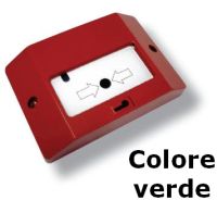 Marchio: UNITEK. Articolo: UTKAPX02EV. Pulsante ripristinabile con chiave compatibile 503- a 2 contatti -verde