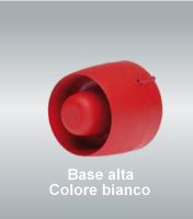 Marchio: UNITEK. Articolo: UTKASTG510020. Avvisatore acustico en54-3 base alta ip33c, 32 toni selezionabili - corpo bianco