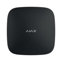 Marchio: AJAX. Articolo: HUBN. Unità centrale HUB, GSM + Ethernet. Controlla fino a 100 dispositivi senza fili  con tecnologia “Jeweller”  di connessione wireless avanzata.PRESTAZIONIIl Hub controlla altri dispositivi e raccoglie i dati con l'aiuto della tecnologia avanzata di connessione senza fili. Analizza le minacce, filtra i falsi allarmi e informa in caso di una minaccia reale. Tecnologie a prova di sabotaggio rendono il Hub Ajax ed i locali protetti veramente inattaccabili.CARATTERISTICHE TECNICHEColori: NeroDimensioni: mm 163 x 163 x 36Peso: g 320Alimentazione: 110-250Vc.a.Potenza segnale radio: 25mWTemperatura di funzionamento: da 0°С a +50°СConnessione: GSM (850/900/1800/1900MHz), Ethernet Protocollo di comunicazione Jeweller 868MHzDistanza di funzionamento: fino a 2.000 metri (in area libera)Batteria di back-up: 2Ah ioni di litio (autonomia fino a 10 ore*)App disponibili: iOS 7.1 o successiva, Android 4.1 o successivaNumero di utenti max.: 10Numero di dispositivi collegati max.: 100Protezione da manomissioni: disponibile*solo connessione GSM