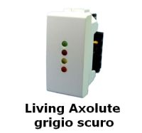 Marchio: COMBIVOX. Articolo: Modulo inseritore BUS. Scheda inseritore BUS RS485 per chiave di prossimità per centrali Amica 2012, Elisa 8, Elisa 24 ed Eva 8.24 vers. 2012. 4 led di colore diverso (verde, rosso, giallo e arancio) ai quali è possibile associare una funzione (solo inserimento, inserimento/disinserimento, comando, zona aperta, stato uscita). Possibilità di programmare la chiave associando una funzione diversa per inseritore. Living Axolute grigio scuro.