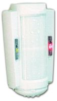 Marchio: DIAS. Articolo: PR14G-B. Rivelatore a doppia tecnologia (PIR + microonde) da esterno, portata m 12x12 ampio angolo 110°, funzione antimascheramento e antistacco. Funzionamento a coincidenza o a tecnologia singola, compensazione in temperatura, ingresso memoria allarme, regolazione della sensibilità, elevata immunità alle interferenze RFI e EMI, colore bianco.