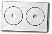 Marchio: DIAS. Articolo: S100N-1. Diffusore medio 12Vc.c., 85mA, 108dB, da 1500 a 2800Hz con 3 suoni selezionabili, mm 104x55x32 altezza.