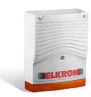 Marchio: ELKRON. Articolo: HP202LG. Caratteristiche identiche alla sirena HP202Lma con gabbia di protezione antiperforazione di serie