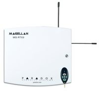 Marchio: PARADOX. Articolo: RTX3. Versione a 433 MHz. Ricevitore radio bidirezionale. Gestisce 32 zone senza fili e 32 telecomandi portatili (999 telecomandi portatili con le centraliEVO192). Dimensioni mm 170X153X15. Fornito con 1 telecomando bidirezionale REM2.Compatibile con le centrali SPECTRA SP: possibilità di utilizzo con tutti i trasmettitori della serie MAGELLAN, compresi itelecomandi bidirezionali REM2 e REM3 che riportano lo stato del sistema, fino a 16 moduli PGM senza fili 2WPGM, fino a 8tastiere senza fili K32RF o K32IRF e fino a 2 ripetitori radio RPT1.Compatibile con le centrali DIGIPLEX EVO: possibilità di utilizzo con tutti i trasmettitori della serie MAGELLAN, compresi itelecomandi bidirezionali REM2 e REM3 che riportano lo stato del sistema, e fino a 8 moduli PGM senza fili 2WPGM.➤ 3 uscite programmabili di cui 1 a relè (5A)➤ Programmazione dei trasmettitori tramite autoapprendimento➤ Firmware aggiornabile localmente tramite interfaccia 307USBe software WinLoad➤ Supervisione dei trasmettitori, della segnalazione di batteria bassae di manomissione➤ Visualizzazione dell’intensità del segnale radio dei trasmettitori➤ Analisi e visualizzazione del livello dei disturbi radio➤ Per aumentare la portata dei ricevitori radio RTX3 e RTX3/86 è possibile utilizzarefino a 2 ripetitori RPT1 o RPT1/86➤ Conforme EN50131 Grado 2