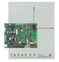 Marchio: PARADOX. Articolo: MG5000. Versione a 433MHz. Centrale a microprocessore a 32 zone senza fili, di cui 2 possono essere cablate. Fino a 15 zone su tastiera (1 per tastiera). Possibilitàdi inserimento a chiave. Memoria 256 eventi, 32 codici utenti e telecomandi. Possibilità di inserimento rapido con zone aperte, e disuddividere l’impianto in 2 aree indipendenti con area comune. Combinatore telefonico digitale incorporato: 3 numeri per Centraledi Sorveglianza e 5 numeri per combinatore vocale (con VDMP3). Cambio automatico dell’ora legale e solare. Tasto di ripristinoprogrammazione (riporta ai valori di default e riavvia), connessione diretta a 9,6k baud con il software WinLoad. 2 usciteprogrammabili, espandibili a 16. 1 uscita a relè. Possibilità di espansione a 32 zone cablate con moduli di espansione a 8 zone ZX8su BUS. Alimentatore “switching” 1.1A. Armadio metallico mm 280x280x76. Fornita con 1 telecomando bidirezionale REM2.Compatibile con tastiere TM50 K32LCD+, K32I, K32+, K10H, K10V e K636.➤ Possibilità di inserimento Totale, Notturno, Perimetrale e Disinserito per singola area➤ Compatibile con modulo combinatore telefonico vocale VDMP3➤ Compatibile con modulo comunicatore PCS250 per rete GSM/GPRS➤ Compatibile con modulo Internet IP150➤ Gestisce fino a 32 telecomandi bidirezionali REM2 o REM3, fino a 8 tastiere senza filiK32RF, fino a 2 ripetitori radio RPT1 e fino a 16 moduli uscite PGM senza fili 2WPGM➤ Firmware aggiornabile localmente tramite interfaccia 307USB e software WinLoad➤ Programmazione facilitata con menu guidato➤ Modalità di funzionamento StayD