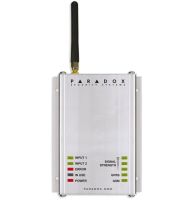 Marchio: PARADOX. Articolo: PCS300. Modulo comunicatore GPRS/IP universale. Collegato a una centrale di qualsiasi marca e modello consente la comunicazione tramite IP o GPRS al ricevitore digitale IPR512 su rete IP.