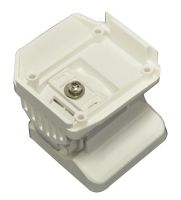 Marchio: PARADOX. Articolo: HD77B. Squadretta a snodo per il fissaggio del rivelatore con telecamera a colori HD77.➤ Permette di ottenere una copertura e visione ottimale