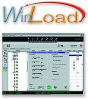 Marchio: PARADOX. Articolo: WINLOAD. Programma software in ambiente Windows™ per la telegestione delle centrali SPECTRA SP, MAGELLAN, e DIGIPLEX EVO. Compatibile con Windows™ 98 e superiori. Scaricabile dal sito www.dias.it.➤ Possibilità di comunicazione tramite Internet (TCP/IP). Richiede il modulo Internet IP150➤ Funzione di aggiornamento locale del firmware, che permette al software WinLoad di aggiornare il firmware delle centrali e di diversi moduli tramite l’interfaccia 307USB o il Kit convertitore CV4USB➤ Facile programmazione, controllo e gestione delle centrali➤ Gestione di più utenti, gruppi ed archivi➤ Database compatibile con la rete➤ Possibilità di stampa della memoria eventi, della programmazione, delle zone e degli utenti➤ Permette di disegnare e caricare/scaricare fino a 32 planimetrie per la tastiera Grafica, e di scaricare nella tastiera Grafica loghi e suonerie per eventi speciali