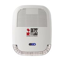 Marchio: PESS. Articolo: Urania FLYK. Sirena radio a LED da esterno a microprocessore bidirezionale