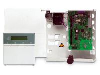 Marchio: SCANTRONIC. Articolo: 9651I-40. Centrale antifurto filare 8 zone (solo filari) + tamper generale + tamper sirena, 1 inserimento totale + 3 parziali, circuiti tipo NC - singolo o doppio bilanciamento, gestisce max 4 tastiere e 17 codici utente, 11 uscite elettroniche liberamente programmabili, memoria 250 eventi. Completa di BOX metallico e alimentatore 1A. dimensioni 240(L) x 240(H) x 90(P) mm. + tastiera LCD art. AF9943EN00 con 1 TAG.