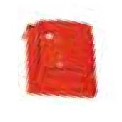 Marchio: VENITEM. Articolo: RI/LCR. Calotta lampeggiante rossa per sirene Lido - Lido red flashing