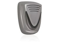 Marchio: VENITEM. Articolo: 20203218. Sirena Mini Murano L grigio argentato cal. Fumè