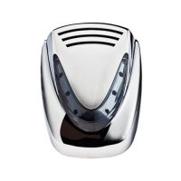 Marchio: VENITEM. Articolo: 20200422. Sirena autoalimentata a 13.8 Vdc con lampeggiante a led e sistema antischiuma-antishock. Murano LS Cromo Cal. Fumè.