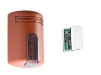 Marchio: VENITEM. Articolo: AS1KIT2ROF. Kit Doge AS1 Rosso mattone calotta fumè + ATX3 + batt. Sirena Doge wireless, AUTOPROTETTA, BIDIREZIONALE, SUPERVISIONATA, sistema antischiuma brevettato a doppia tecnologia contro i falsi allarmi, antishock contro gli urti violenti e lampeggiante a led, compatibile con qualsiasi tipo di centrale filare e/o wireless. Funziona in abbinamento con il dispositivo bidirezionale ATX3 (senza sirena interna). Funzioni come per ATX2/S.