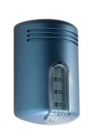 Marchio: VENITEM. Articolo: DAS1PCEF. Sirena Doge WIRELESS con antiperf.c/batt. Celeste calotta Fume'. Sirena Doge wireless, AUTOPROTETTA, BIDIREZIONALE, SUPERVISIONATA, sistema antischiuma brevettato a doppia tecnologia contro i falsi allarmi, con innovativo sistema antiperforazione, antishock contro gli urti violenti e lampeggiante a led, compatibile con qualsiasi tipo di centrale filare e/o wireless (batterie incluse).