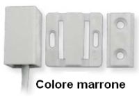 Marchio: VIMO. Articolo: CIN003MA. CIN001 è un sensore inerziale indicato per la protezione di finestre, porte e tutte le superfici a rischio di abbattimento o shock. Dotato di un biadesivo per il montaggio su vetro può essere in alternativa fissato a parete o su legno grazie alle feritoie laterali. Il cavo di uscita a 4 conduttori (contatto e tamper) deve essere collegato a circuiti di analisi per sensori veloci (tipo CSAI001 o CSAI002) o a linee di ingresso di centrale sensibili ad impulsi di 10 msec. Sistema di rilevazione A barrette dorate. Tipo di contatto NC in quiete. Raggio di copertura 2,5m su vetro. Tensione max commutabile 60Vcc; 42,2Vcapicco. Corrente max commutabile 250mAcc. Potenza max commutabile 3VA. Grado di protezione IP55. Cavo 4 poli 150cm. Dimensioni 36x19x19mm. ABS marrone. Per superfici con flangia di fissaggio a vista o nascosta.