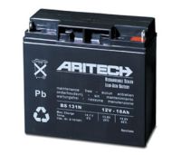 Marchio: ARITECH. Articolo: BS131N. Batteria 12 V - 18 Ah. mm. 181x78x170  APPROVATA VDS.