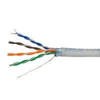 Marchio: DIERRETVCC. Articolo: VH-FTP6-300. Bobina cavo - 305 m - FTP - Categoria 6 - Conduttore 24AWG rigido - Grigio