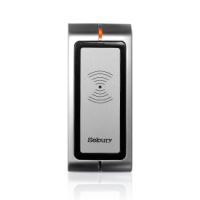 Marchio: ETER. Articolo: ETER R4-EM. Lettore di carte di prossimità da esterno antivandalo – lettura carte RF 125KHz EM e HID – compatibile con carte 460115 chip EM e FOB - uscita Wiegand 26bit - Dimensioni 105x50x23mm. – Involucro in metallo color argento – Distanza di lettura 2-5cm. - Alimentazione 12VDC - Protezione IP68 – Temperatura di lavoro da -25°C a 75°C