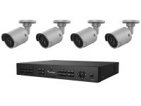 Marchio: ARITECH. Articolo: TVN-1104-KB2. KIT TVN11 composto da un registratore TVN-1104cS-1T e quattro telecamere Bullet TVB-5601.