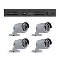 Marchio: ARITECH. Articolo: TVR-1504HD-KB1. TruVision DVR 15HD kit, HD-TVI, TVR-1504CHD-1T x 1, TVB-2401 x 4. Fornito in una comoda confezione TruVision.