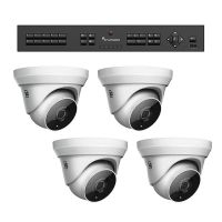 Marchio: ARITECH. Articolo: TVR-1504HD-KT1. TruVision DVR 15HD kit, HD-TVI, TVR-1504CHD-1T x 1, TVT-2401 x 4. Fornito in una comoda confezione TruVision.