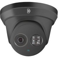 Marchio: ARITECH. Articolo: TVT-5303. Telecamera Turret TruVision IP, 2 MPX, ottica da 2.8 mm, True D/N, WDR, 30m IR, IP66, PoE/12VDC, Nera.