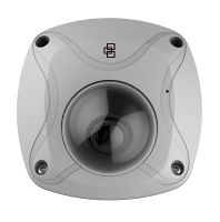 Marchio: ARITECH. Articolo: TVW-1130. Wedge Dome panoramica TruVision 3 MPX FULL HD Wi-Fi, ottica fissa 1,6mm, DWDR, D/N digitale, Audio, Alarm, SD/SHDC Slot, PoE (802.3-af), 12VDC, IP66, IK8