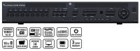 Marchio: ARITECH. Articolo: TVR-4416HD-2T. TruVision DVR 44HD, HD Hybrid, 16 channel, 100% IP, 2T