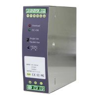 Marchio: DIERRETVCC. Articolo: VH-DC48V5A-DIN. Alimentazione Commutata - Formato guida DIN - Uscita DC 48 V - 5 A / 240 W - 2 uscite - Rango di Voltaggio 47 V ~ 56 V - Efficienza 90%@115VAC / 91%@230VAC - 134 (Fo) x 124 (Al) x 41 (An) mm