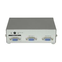 Marchio: DIERRETVCC. Articolo: vh-vga-splitter-2. Splitter moltiplicatore per 2 segnale video - 1 ingresso VGA - 2 uscite VGA - Permette distribuire il segnale fino a 2 monitor - VGA, SVGA, XGA, Multisync - Distanza massima del monitor 65 metri
