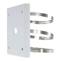 Marchio: DIERRETVCC. Articolo: vh-sp850dm-dh. Staffa per dome motorizzate - Uso en lampioni o pali - Colore bianco - Verificare compatibilità degli accessori