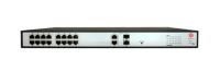 Marchio: DIERRETVCC. Articolo: VH-SW1618POE-265W. Safire - Switch da tavolo - 16 porte RJ45 10/100 Mbps + 2 Gigabit Combo Port - 16 porte PoE (porte 1~16) - Supporta alimentazione PoE fino a 265W in totale per tutte le porte - Compatibile con PoE IEEE802.3af/at