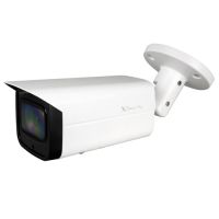 Marchio: DIERRETVCC. Articolo: VH-XS-IPCV830ZWH-5. X-Security - Telecamera IP - 1/2.7” Progressive CMOS - 5 Megapixel (2592x1944) - Lente Motorizzata Varifocal 2.7 ~13.5 mm - 0 Lux - IR Array Distanza 60 m - Compressione H.265+/H.265/H.264+/H.264 - RJ-45 10/100 BaseT - PoE+ IEEE802.3at - Impermeabile IP67 - WDR - IR CUT - Registrazione su scheda SD - Rilevamento intelligente: volti, crossing line, intrusioni - Interface WEB, CMS (DSS/PSS), Smartphone e NVR - Compatibile con ONVIF