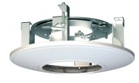 Marchio: HIKVISION. Articolo: DS-1227ZJ. Adattatore a controsoffitto in alluminio colore bianco. Dim.: ø 210 x 90 mm.