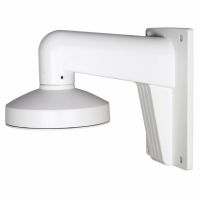 Marchio: HIKVISION. Articolo: DS-1273ZJ-135. Staffa da parete in alluminio colore bianco. Dim.: ø 135 x 182 x 120 mm.