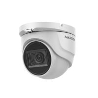 Marchio: HIKVISION. Articolo: DS-2CE76H8T-ITMF. TURRET OTTICA FISSA 4 in 1 WDR 120dB EXIR 2.0 5MPTurret Turbo HD-TVI 5MP 4 in 1 (TVI-CVI-AHD-CVBS) di tipo Day&Night con filtro IR meccanico, WDR130dB in contenitore per esterno IP67, illuminatore EXIR 2.0 integrato sino a 30m, sensore 5MP Progressive Scan CMOS, sensibilità 0.003 Lux F1.2 con AGC attivo, 0 Lux con IR, ottica fissa 2.8mm. Supporta 3D Digital Noise Reduction, BLC, HLC, Smart IR. dati Up to Coax con HIKVISON-C. Uscita video HD-TVI alimentazione 12Vdc 5.8W, temperatura di esercizio da -40°C a +60°C.