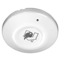 Marchio: ARITECH. Articolo: AI671. Ripetitore luminoso di allarme a led di forma circolare. Dimensioni 20mm di altezza e 80mm di diametro. Montaggio a baionetta sulla base di fissaggio. Alimentazione 5-36 Vcc assorbimento max 25mA.