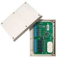 Marchio: ARITECH. Articolo: IO2034NC. Modulo equipaggiato di 4 ingressi controllati e di 4 uscite a relè. Fornito completo di custodia. CPR.