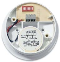 Marchio: ARITECH. Articolo: AS950I. Avvisatore acustico indirizzato con alimentazione diretta dal loop di rivelazione. Completo di isolatore di linea.