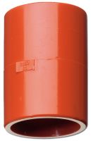 Marchio: ARITECH. Articolo: FHSD772P. Fascetta di giunzione in ABS di colore rosso per tubo di campionamento rigido da 25mm. Confezione da 10 pezzi.